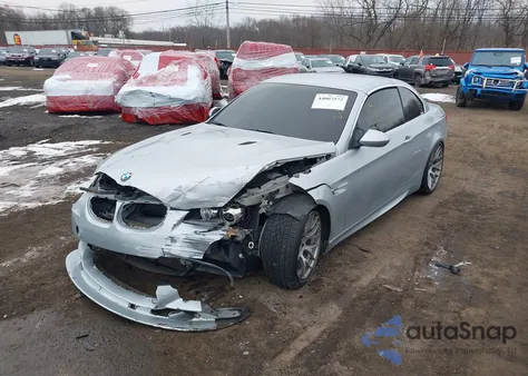 2011 BMW M3 z USA, uszkodzony, nr VIN WBSDX9C56BE585237